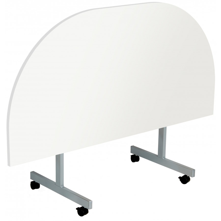 Olton 1400mm Wide D-End Tilt Top Table